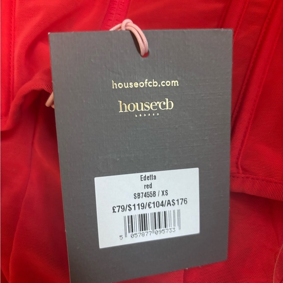 House of CB Red Crop Top - Picture 6 of 6